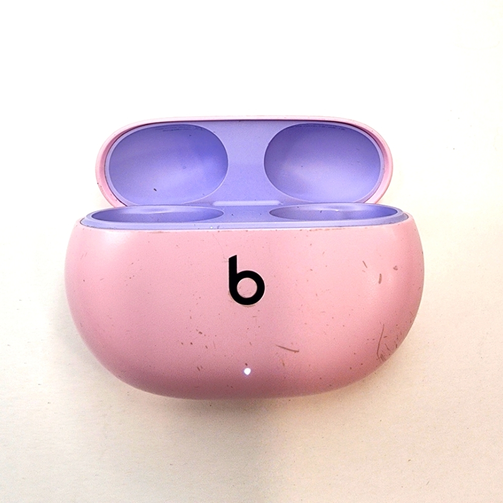 GENUINE Beats Studio Earbuds Charging Case ONLY. Pink, Fully Functional.
